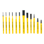 12PC PUNCH AND CHISEL SET - A1 Tooling