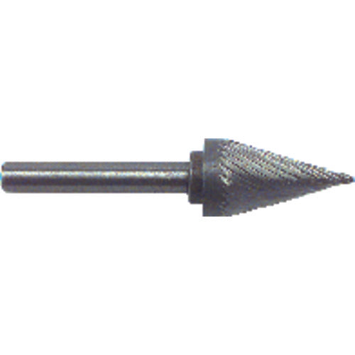 1/4 × 3/4 × 1/4″ SH 14° Cone Shape - HSS - Burr - A1 Tooling