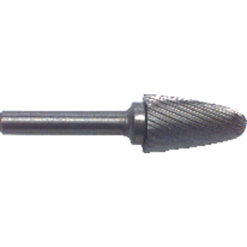 3/8 × 3/4 × 1/4″ SH Tree Radius End Shape - HSS - Burr - A1 Tooling