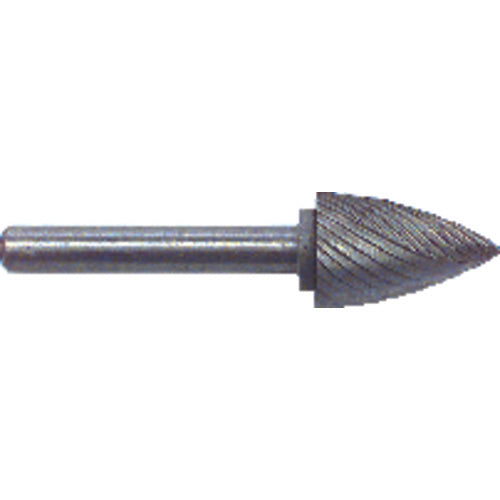 1/4 × 5/8 × 1/4″ SH Tree Pt End Shape - HSS - Burr - A1 Tooling