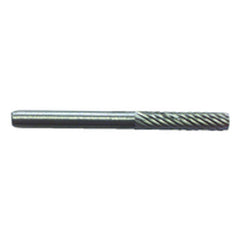 1/8 × 5/8 × 1/8″ SH Cyl Shape - HSS - Burr - A1 Tooling