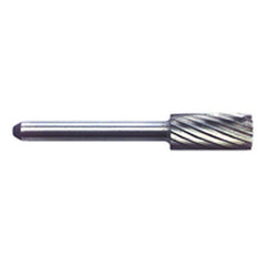 1/4 × 1/2 × 1/8″ SH Cyl Shape - HSS - Burr - A1 Tooling