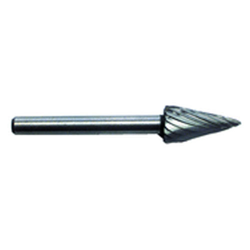 1/4 × 1/2 × 1/8″ SH Cone Shape - HSS - Burr - A1 Tooling