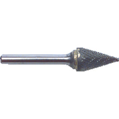 1/4 EdgeHog Conical Carbide Bur SM-1 Standard Alt Diamond (Double) - A1 Tooling