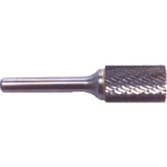 1/8 EdgeHog Cylindrical End Cut Carbide Bur SB-43 Std Alt. Diamond (Double) - A1 Tooling