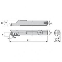 QSBI37555R STEEL SHANK BORING BAR - A1 Tooling