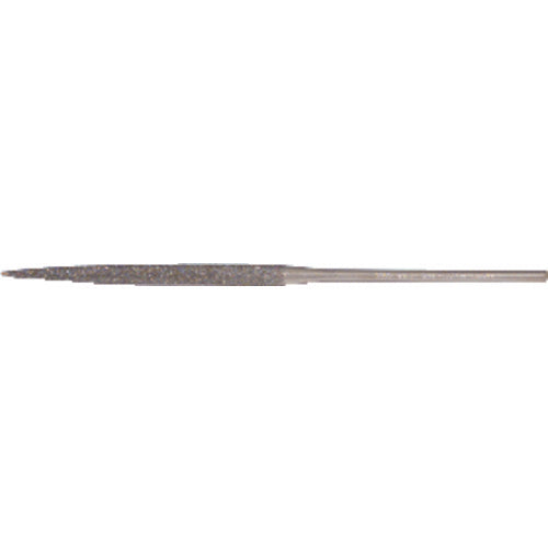 ‎Quality Import Diamond Needle File - 3″ Diamond Length-5-1/2″ Overal Length-150 Grit - Half Round - A1 Tooling