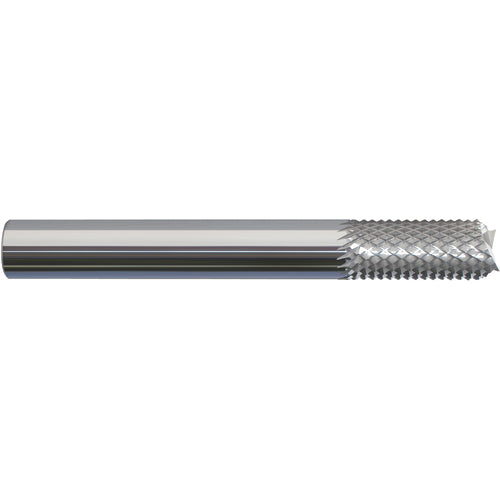 ‎3/32 × 3/8 × 1/8 × 1-1/2 Solid Carbide Router - Fishtail Style - A1 Tooling