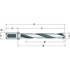 SERIES 2.5 HELICAL FLUTES SS HLDR - A1 Tooling