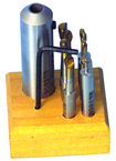 1/4" Min - 1-1/4" Max Bore - 1/4" SH - 2" OAL - Carbide Mini Boring Tool - A1 Tooling