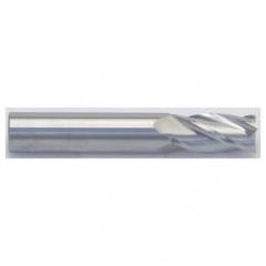 1/4 Dia. x 2-1/2 Overall Length 3-Flute Square End Solid Carbide SE End Mill-Round Shank-Center Cut-AlTiN - A1 Tooling