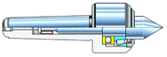 PLC-PRE-ELSP-MT6 - Precision General Purpose - Live Center - A1 Tooling