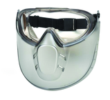 Capstone Shield - Clear Lens - Grey Frame - Goggle - A1 Tooling