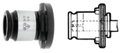 Positive Tap Adaptor -1-3/8" - Adaptor Size 3 - A1 Tooling