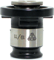 Rigid/Positive Tap Adaptor -- #29525; 1-3/16 to 1-1/4" Tap Size; #3 Adaptor Size - A1 Tooling