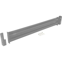 Drop-In Style Guard Rail 6 Ft Gray Semi Gloss