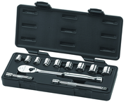 12PC 3/8" DRIVE SAE SOCKET SET - A1 Tooling