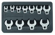 11PC CROWFOOT DR NON-RATCHETING - A1 Tooling