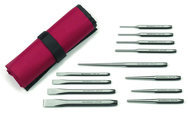 12PC PUNCH AND CHISEL SET - A1 Tooling