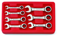 7PC STUBBY COMBINATION RATCHETING - A1 Tooling