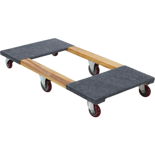 Carpet End Hardwood Dolly 1.2Klb 24 × 48 - Exact Industrial Supply