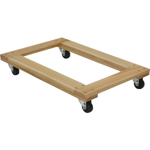 Hardwood Dolly Open Deck 0.9K lb 24 × 36 - Exact Industrial Supply