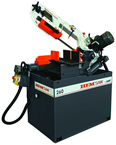 Semi-Automatic Bandsaw - 260BSA; 10.x x 5.9" Capacity; 1.4HP 220V 3PH - A1 Tooling