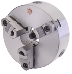 32" 3 Jaw Self Centering Scroll Chuck; Flatback; Steel Body; Top Reversible Jaw - A1 Tooling