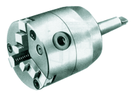 Self-Centering Chuck with Taper SH - 3" 2 MT Mount; 3-Jaw - A1 Tooling