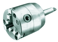 Self-Centering Chuck with Taper SH - 6" 5 MT Mount; 3-Jaw - A1 Tooling