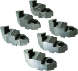 Set of 6 Hard Master Jaw - #7-885-612 For 12" Chucks - A1 Tooling