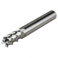 10mm Dia. - 80mm OAL - AlTiN - 45°-HardMill - .5mm Corner Radius- End Mill - 4 FL - A1 Tooling