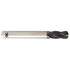 5/8 Dia. x 3-1/2 Overall Length 4-Flute .060 C/R Solid Carbide SE End Mill-Round Shank-Center Cutting-TiALN - A1 Tooling