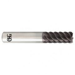 22mm x 22mm x 22mm x 22mm 6Fl  Square Carbide End Mill - TiALN - A1 Tooling