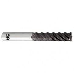 1/4 x 1/4 x 1-1/8 x 3 4Fl  Square Carbide End Mill - TiALN - A1 Tooling