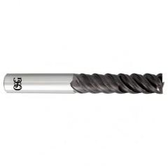 10mm x 10mm x 25mm x 80mm 4Fl  Square Carbide End Mill - TiALN - A1 Tooling