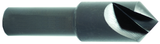 1-1/4" Size-1/2 Shank-90°-HSS Single Flute Countersink - A1 Tooling