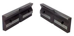 1-Pair Matching V-Groove Jaw Plates; For: 6/7" Speed Vise - A1 Tooling