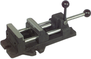 Quick-Set Adjustable Drill Press Vise - 3" Jaw Width - A1 Tooling