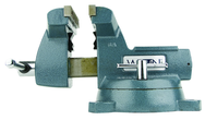 748A, 740 Series Mechanics Vise - Swivel Base, 8" Jaw Width, 8-1/4" Jaw Opening, 4-3/4" Throat Depth - A1 Tooling