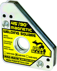 Magnetic Welding Square - Covered Heavy Duty - 3-3/4 x 3/4 x 4-3/8'' (L x W x H) - 75 lbs Holding Capacity - A1 Tooling
