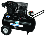 20 Gal. Single Stage Air Compressor, Horizontal, Cast Iron, 135 PSI - A1 Tooling