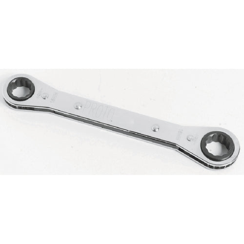 ‎Proto Offset Double Box Reversible Ratcheting Wrench 9 × 10 mm - 6 Point - A1 Tooling