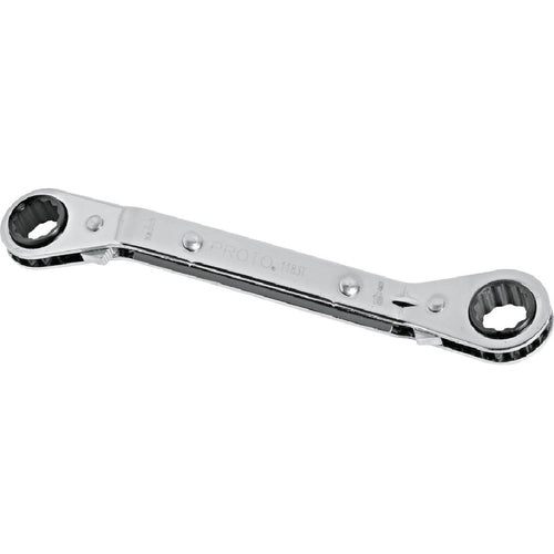 ‎Proto Offset Double Box Reversible Ratcheting Wrench 7/32″ × 9/32″ - 12 Point - A1 Tooling