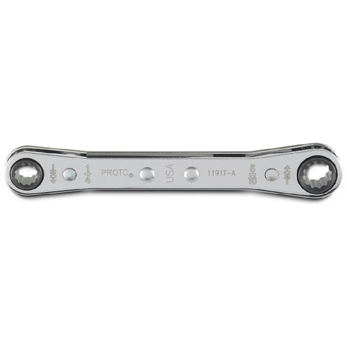 ‎Proto Double Box Ratcheting Wrench 1/4″ × 5/16″ - 12 Point - A1 Tooling