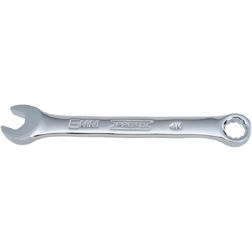 ‎Proto Full Polish Metric Short Combination Wrench 6 mm - 12 Point - A1 Tooling