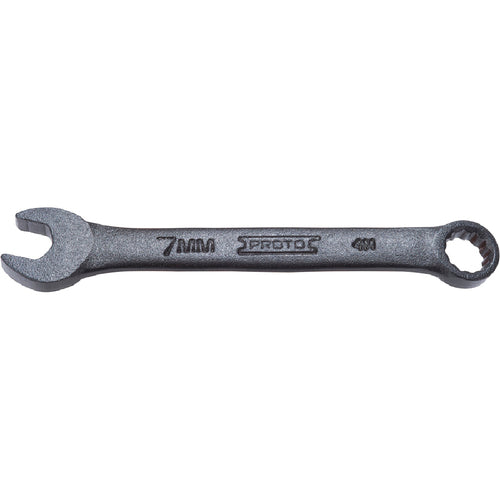 ‎Proto Black Oxide Metric Short Combination Wrench 7 mm - 12 Point - A1 Tooling