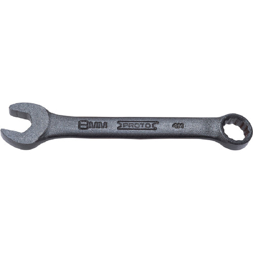 ‎Proto Black Oxide Metric Short Combination Wrench 8 mm - 12 Point - A1 Tooling