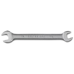 Proto Satin Open-End Wrench - 7/16″ × 1/2″ - A1 Tooling