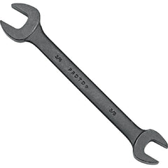 Proto Black Oxide Open-End Wrench - 1/2″ × 9/16″ - A1 Tooling